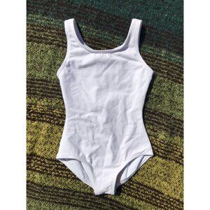 Capezio White Leotard